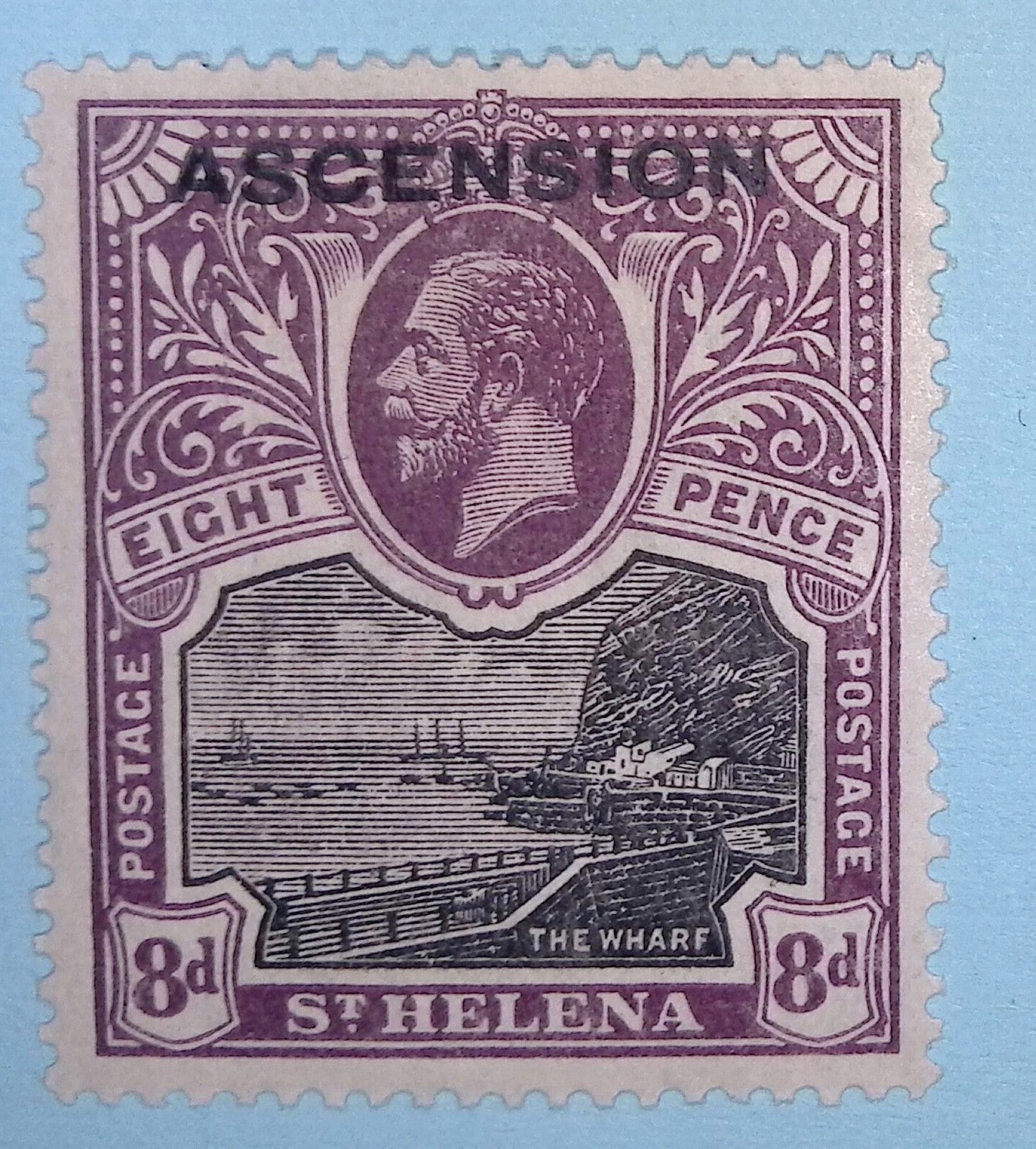 ASCENSION 6 MINT HINGED OG* NO FAULTS EXTRA FINE! AZG