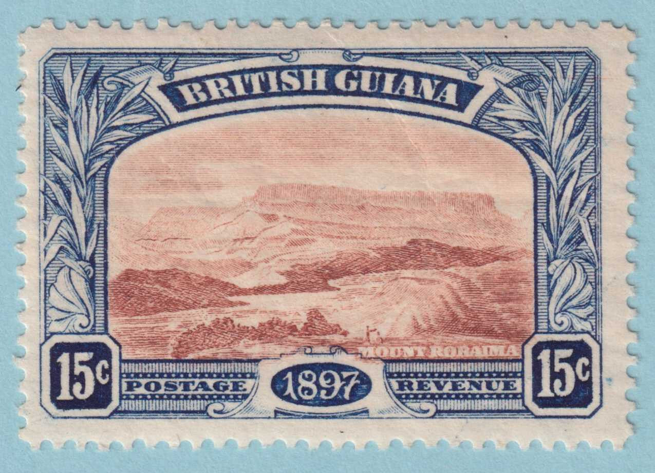 BRITISH GUIANA 156 MINT HINGED OG * NO FAULTS VERY FINE! - RGP