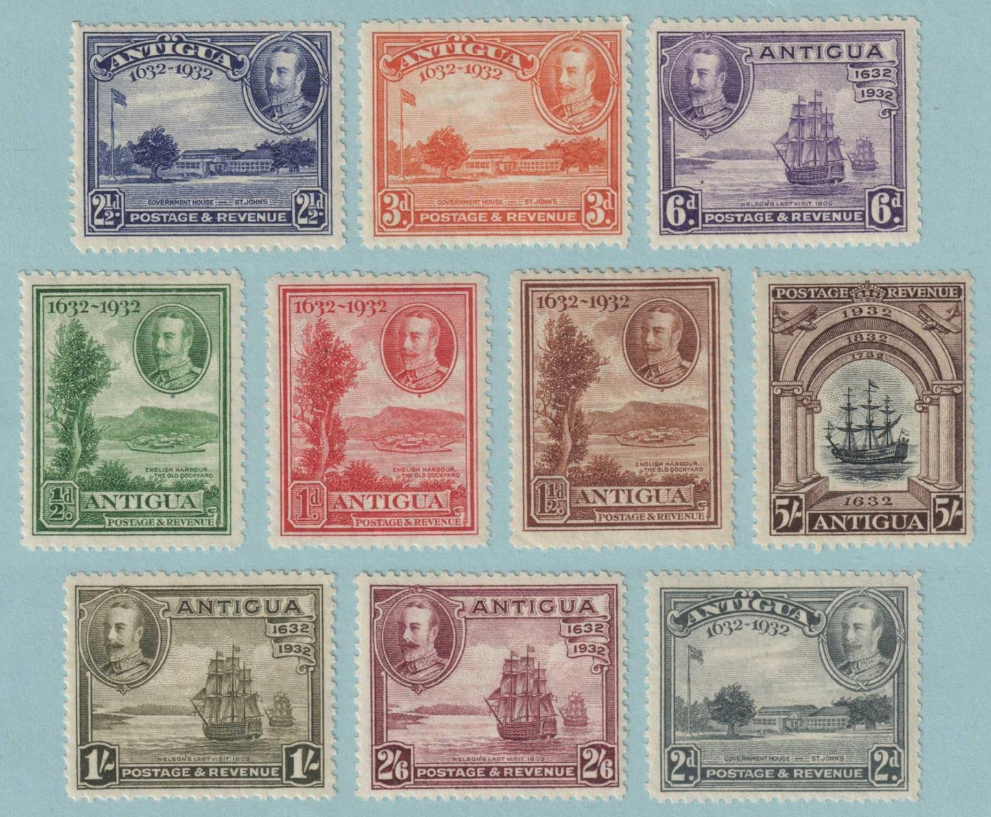 ANTIGUA 67 - 76 MINT HINGED OG * NO FAULTS VERY FINE! - S551