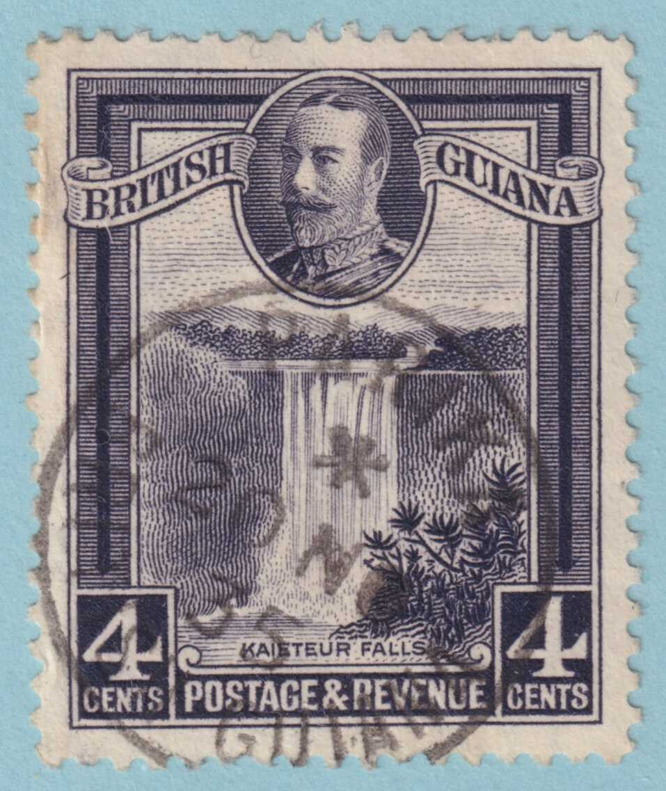 BRITISH GUIANA 213 USED - "PARIKA" CANCEL - NO FAULTS VERY FINE! - FMY