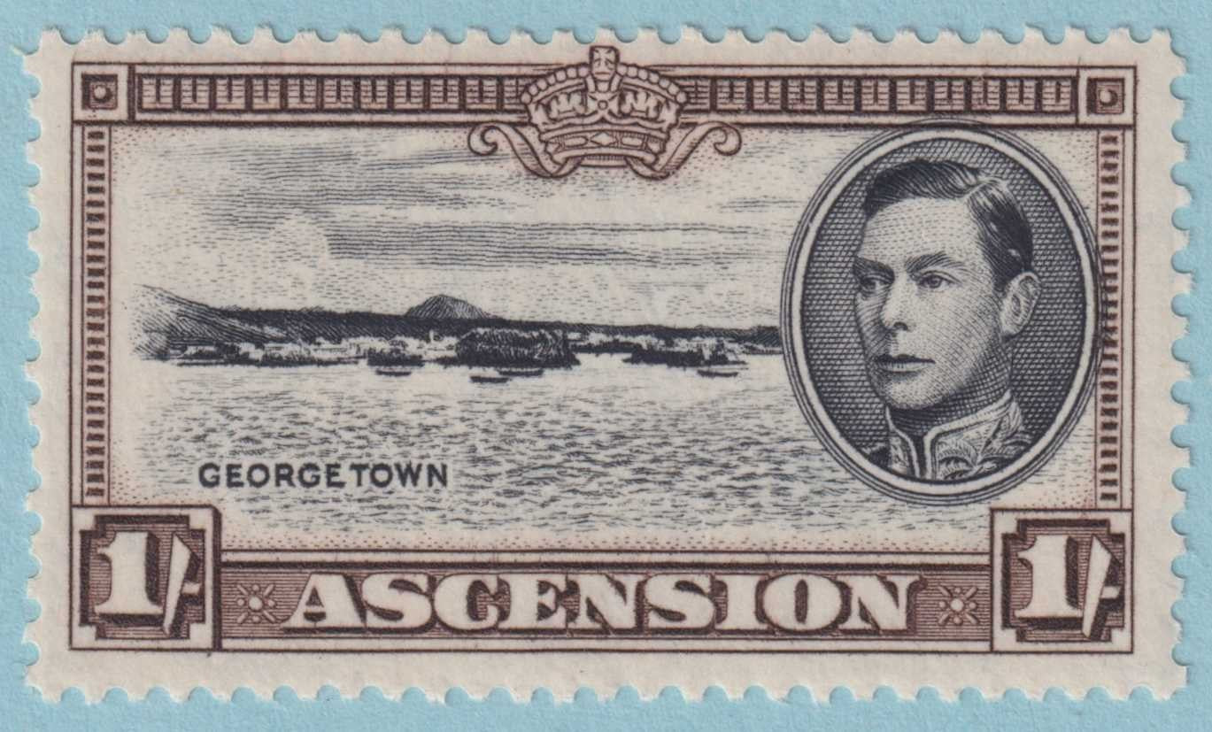 ASCENSION 46 MINT NEVER HINGED OG ** NO FAULTS VERY FINE! - ROT