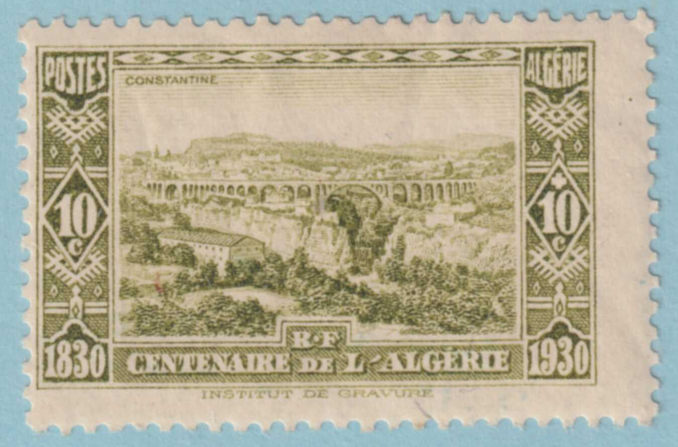 ALGERIA B15 SEMI-POSTAL MINT HINGED OG * NO FAULTS VERY FINE! - PPJ