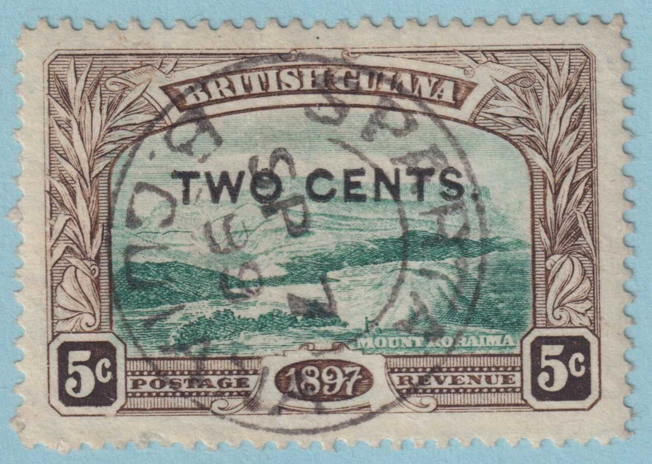 BRITISH GUIANA 157 USED - "SPARTA" CANCEL - NO FAULTS VERY FINE! - CMY