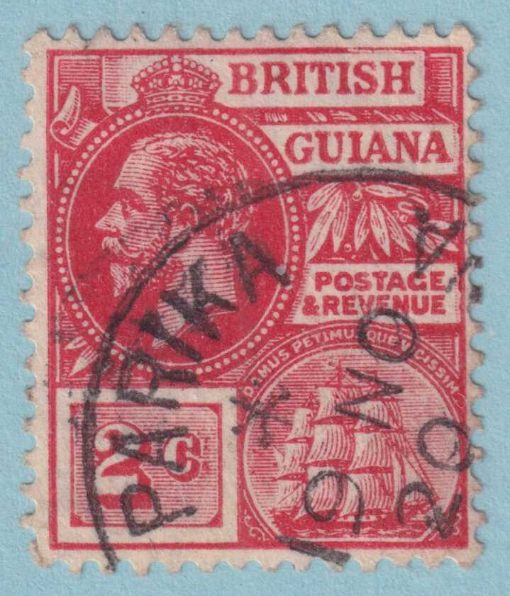 BRITISH GUIANA 179 USED - "PARIKA" CANCEL - NO FAULTS VERY FINE! - ZRB
