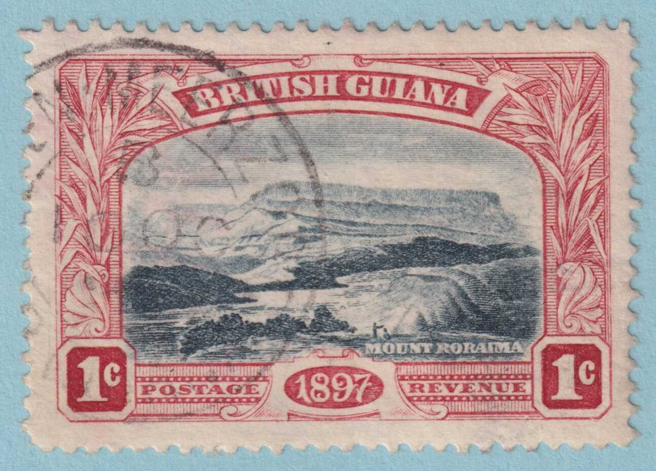 BRITISH GUIANA 152 USED - "METENMEERZORG" CANCEL - NO FAULTS VERY FINE! - QEY