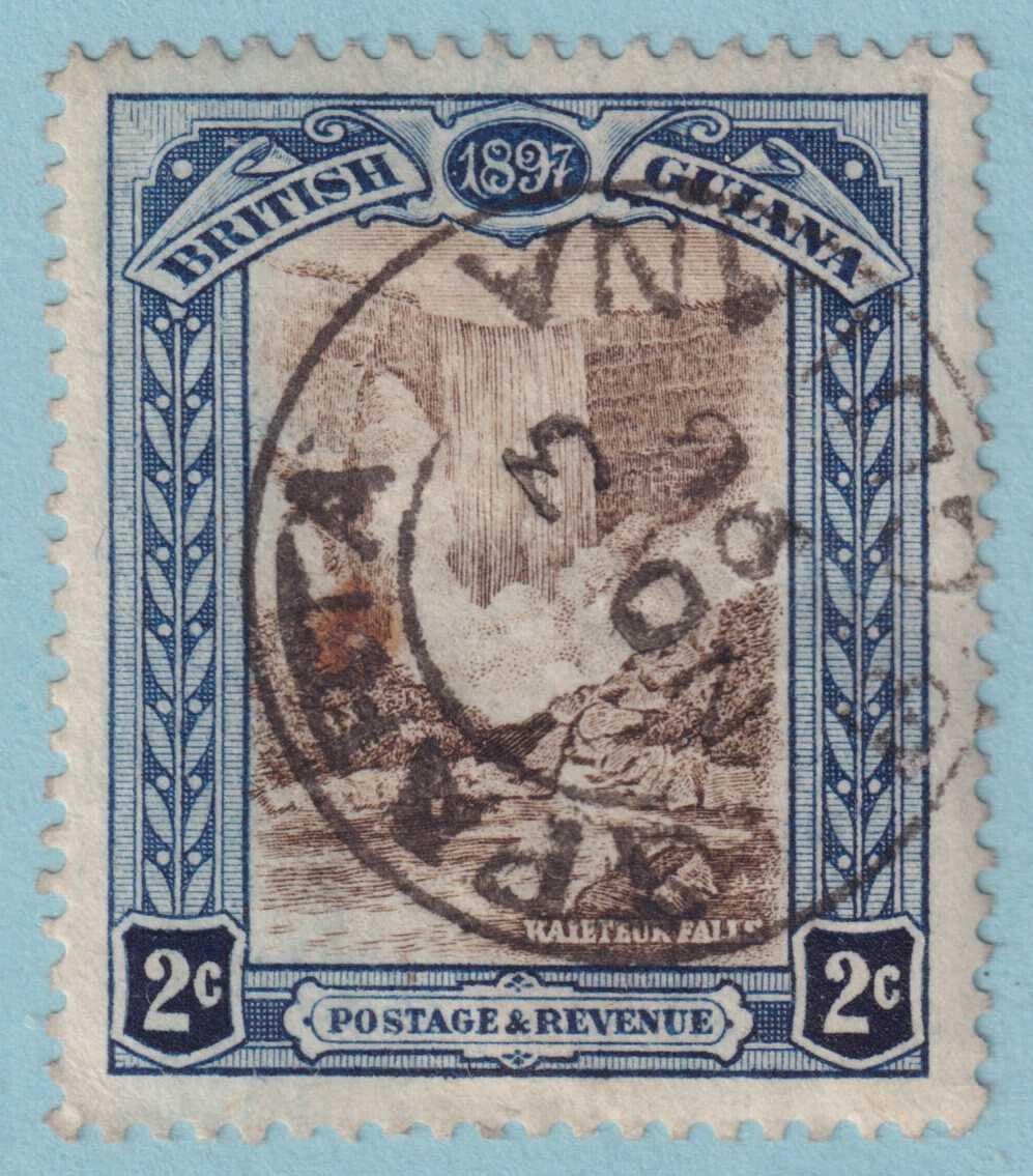 BRITISH GUIANA 153 USED - "SPARTA" CANCEL - NO FAULTS VERY FINE! - ZUT