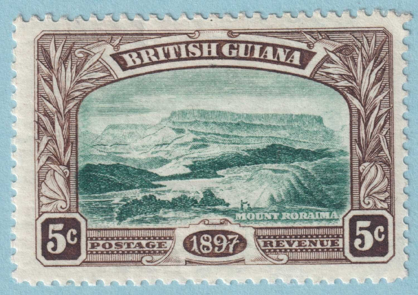 BRITISH GUIANA 154 MINT HINGED OG* NO FAULTS VERY FINE!
