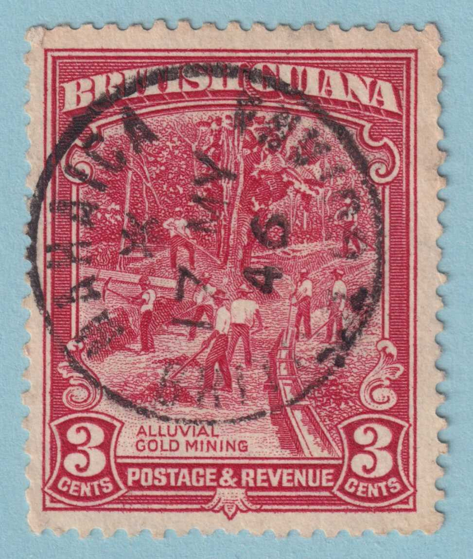 BRITISH GUIANA 212 USED - "MAHAICA" CANCEL - NO FAULTS VERY FINE! - KGM