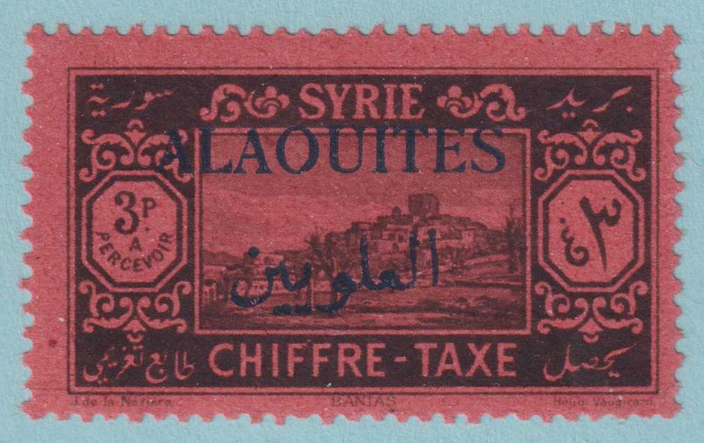 ALAOUITES J9 POSTAGE DUE MINT NEVER HINGED OG * NO FAULTS EXTRA FINE! - PPY