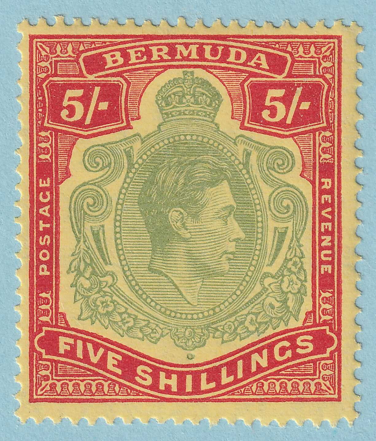 BERMUDA 125a MINT NEVER HINGED OG ** NO FAULTS VERY FINE! - XKT