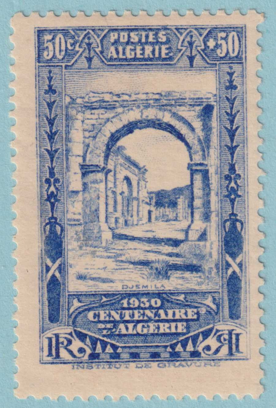 ALGERIA B20 SEMI-POSTAL MINT HINGED OG * NO FAULTS VERY FINE! - JDZ