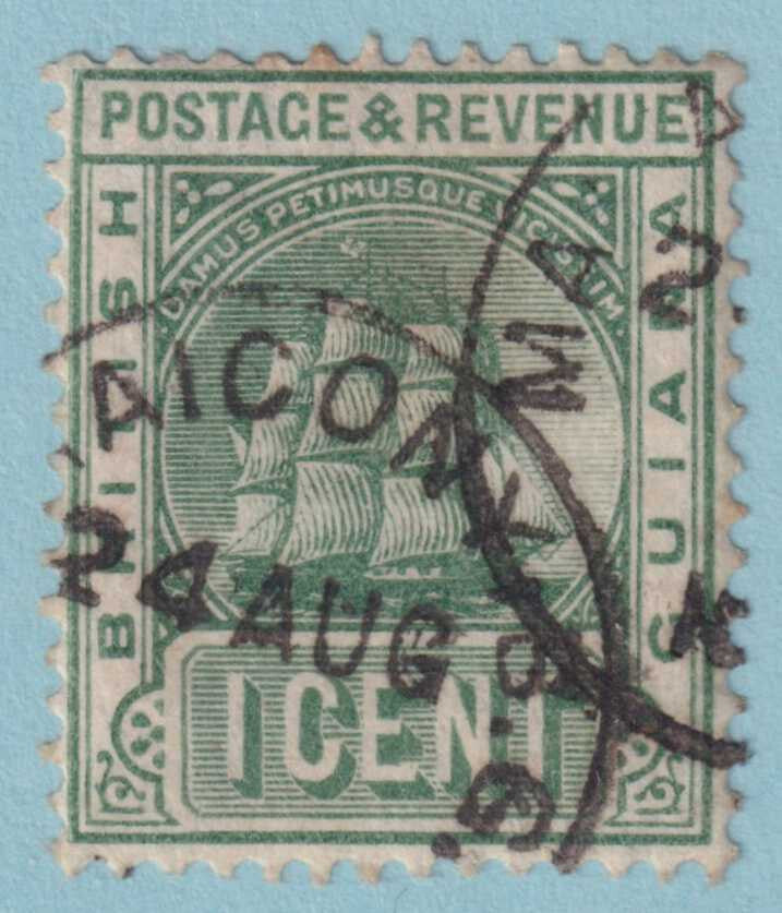 BRITISH GUIANA 160 USED - "MAHAICONY" CANCEL - NO FAULTS VERY FINE! - AYN