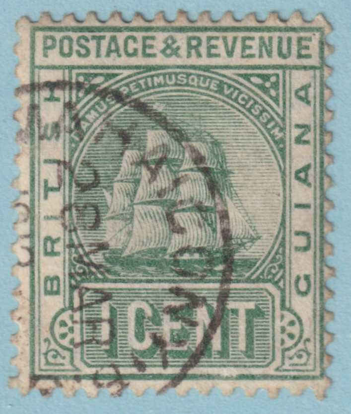 BRITISH GUIANA 160 USED - "MAHAICONY" CANCEL - NO FAULTS VERY FINE! - TVB