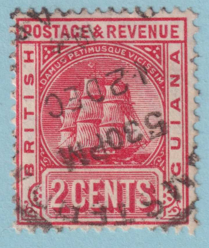BRITISH GUIANA 172 USED - "NEW AMSTERDAM" CANCEL - NO FAULTS VERY FINE! - NSZ