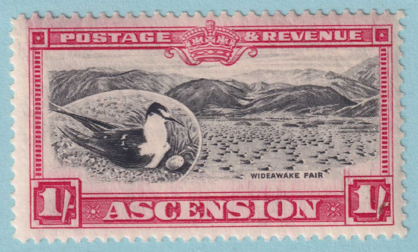 ASCENSION ISLAND 30 MINT HINGED OG * NO FAULTS VERY FINE! - LFV