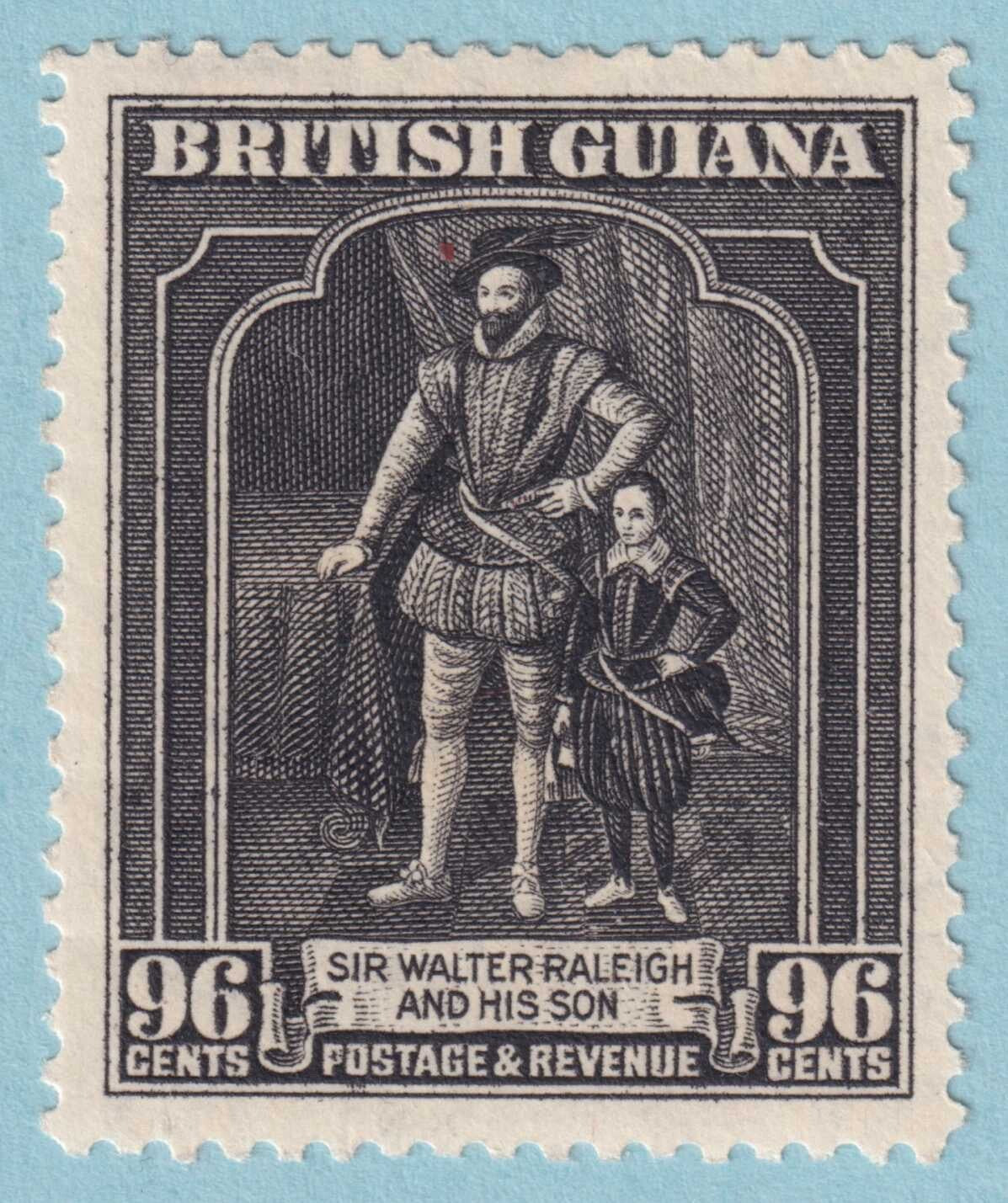 BRITISH GUIANA 221 MINT NEVER HINGED OG** NO FAULTS VERY FINE! SDC