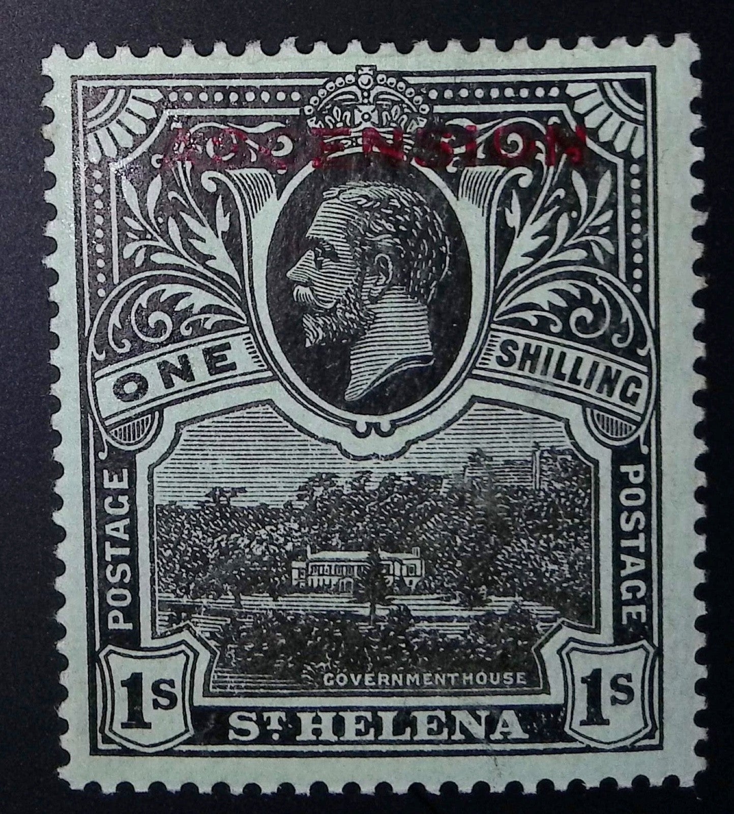 ASCENSION 9 MINT HINGED OG* NO FAULTS EXTRA FINE! JPJ