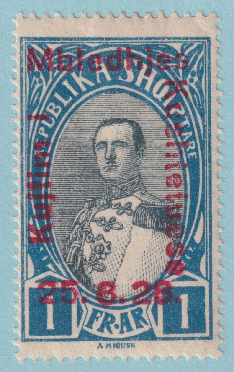 ALBANIA 217 MINT HINGED OG * NO FAULTS VERY FINE! - LGY