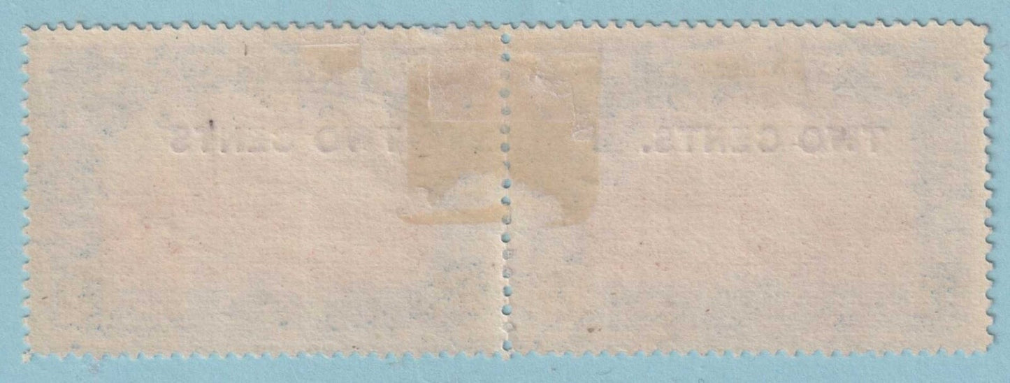 BRITISH GUIANA 159 AND 159A PAIR - WITHOUT PERIOD - MINT HINGED OG * S645