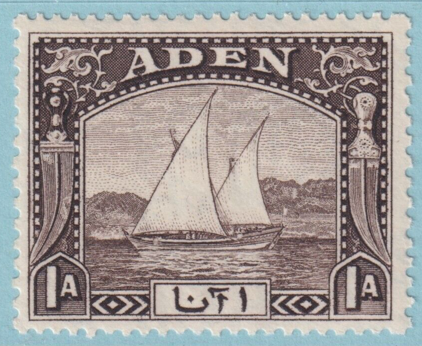 ADEN 3 MINT NEVER HINGED OG ** NO FAULTS VERY FINE! BHF