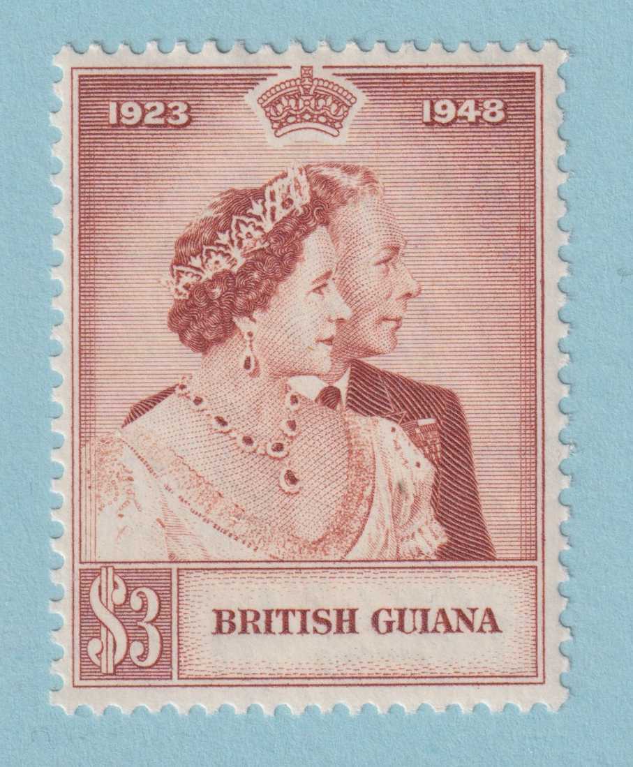 BRITISH GUIANA 245 MINT HINGED OG * NO FAULTS EXTRA FINE! - HEJ