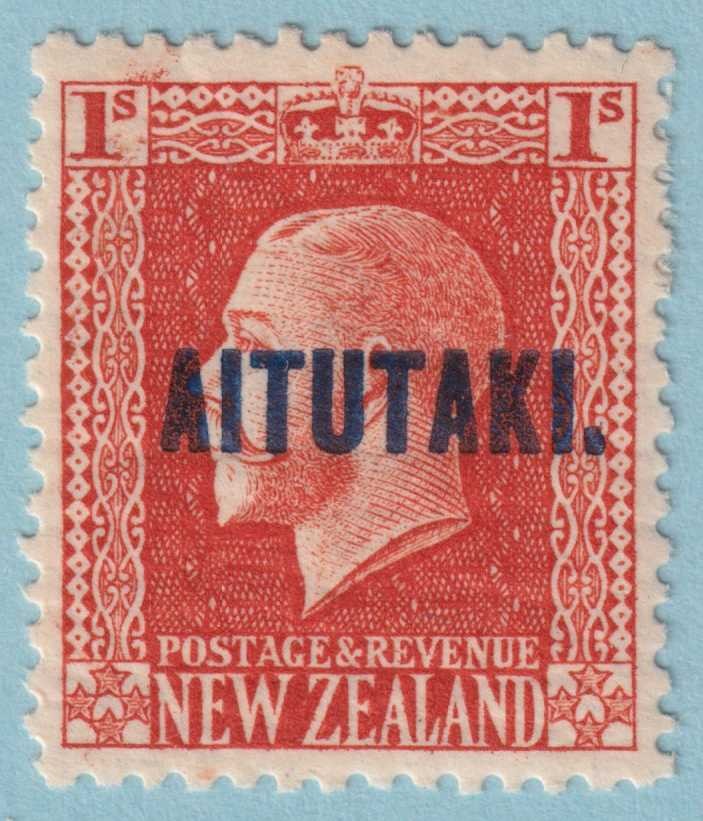 AITUTAKI 27 MINT HINGED OG * NO FAULTS VERY FINE! - RPA