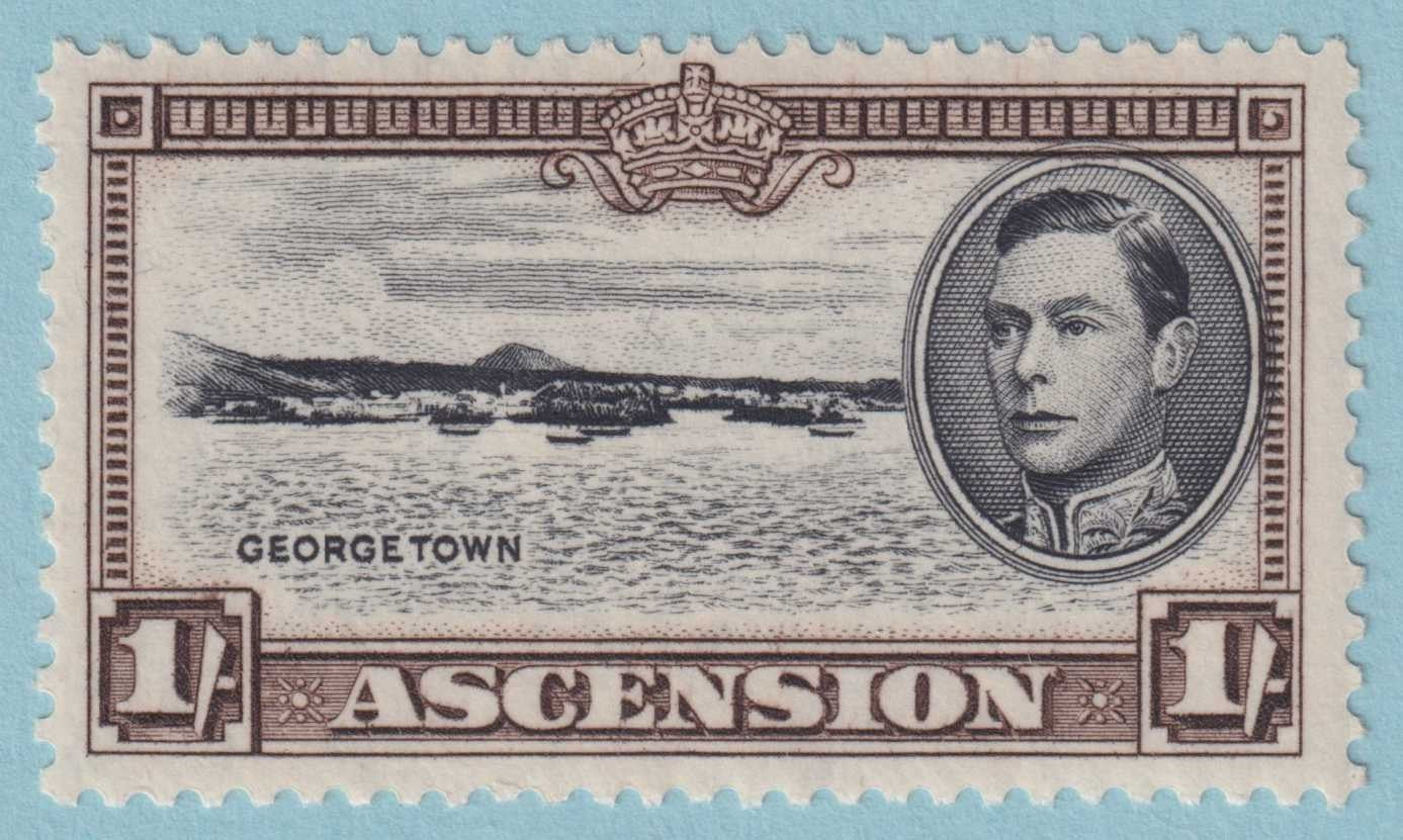 ASCENSION 46 MINT NEVER HINGED OG ** NO FAULTS VERY FINE! - MSG