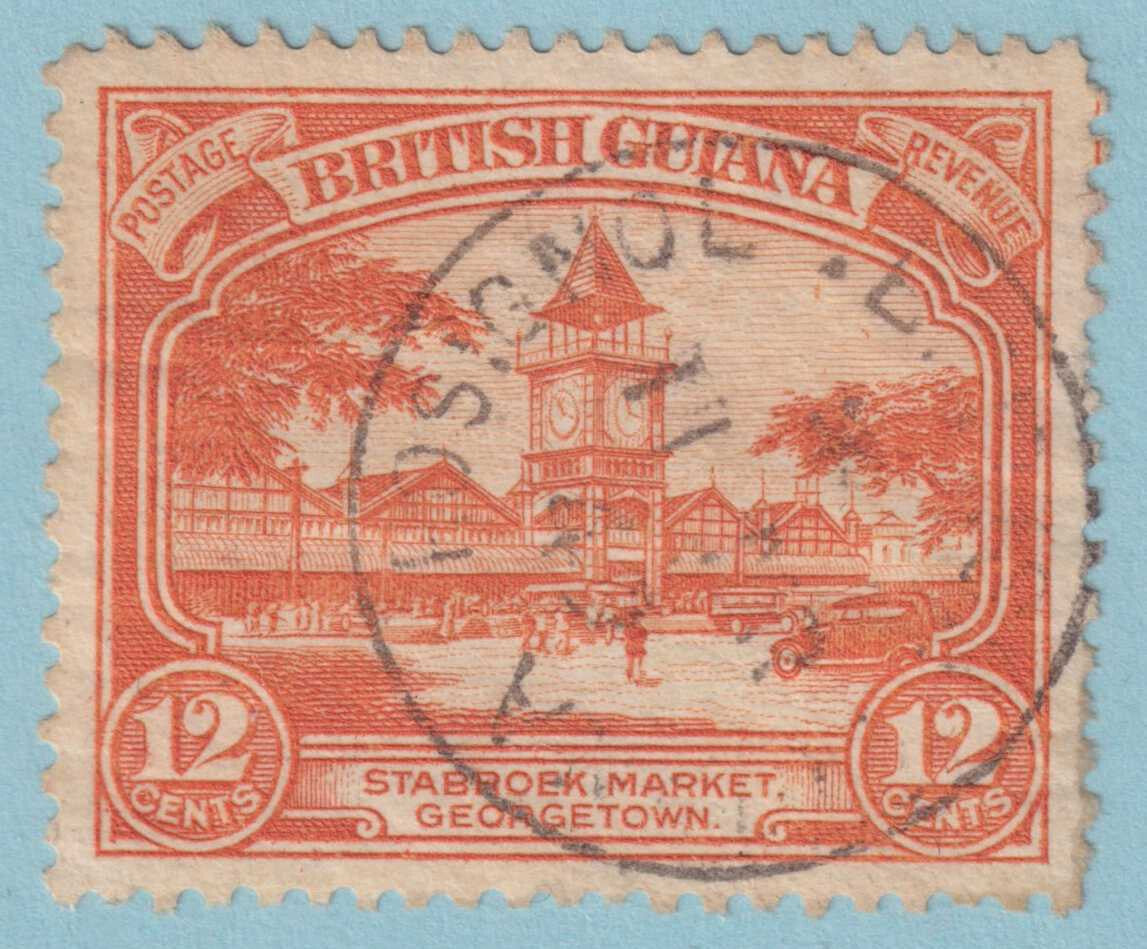 BRITISH GUIANA 215 USED - "ROSIGNOL" CANCEL - NO FAULTS VERY FINE! - ZQW
