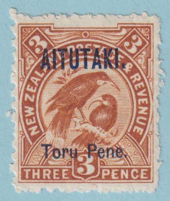 AITUTAKI 4 MINT HINGED OG * NO FAULTS EXTRA FINE! - BJU