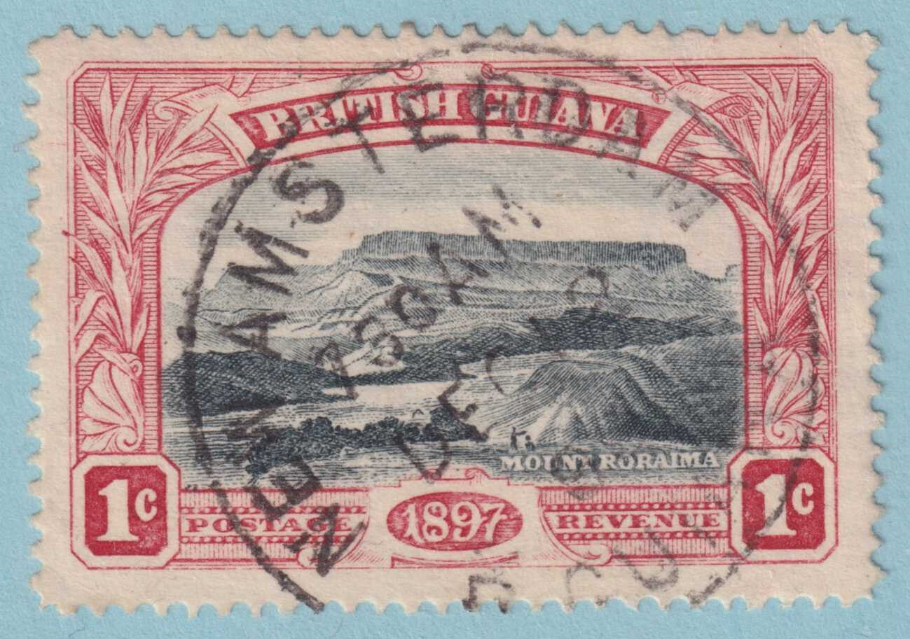 BRITISH GUIANA 152 USED - "NEW AMSTERDAM" CANCEL - NO FAULTS VERY FINE! - AUT