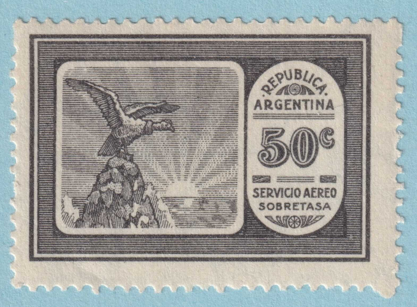ARGENTINA C11 MINT NEVER HINGED OG** NO FAULTS VERY FINE! TRR