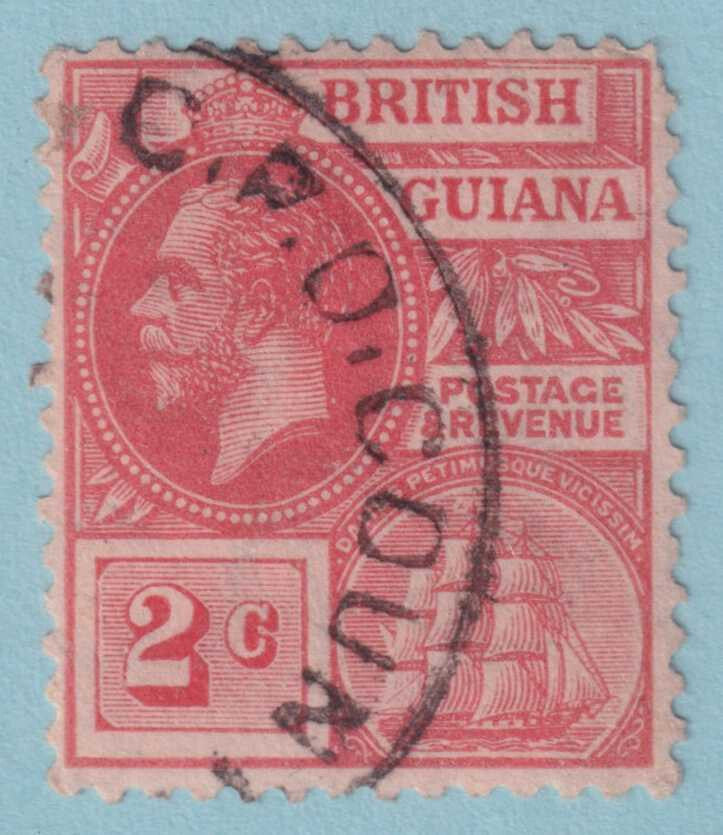 BRITISH GUIANA 179 USED - "C.P.O. COUNTIE" CANCEL - NO FAULTS VERY FINE! - QOD