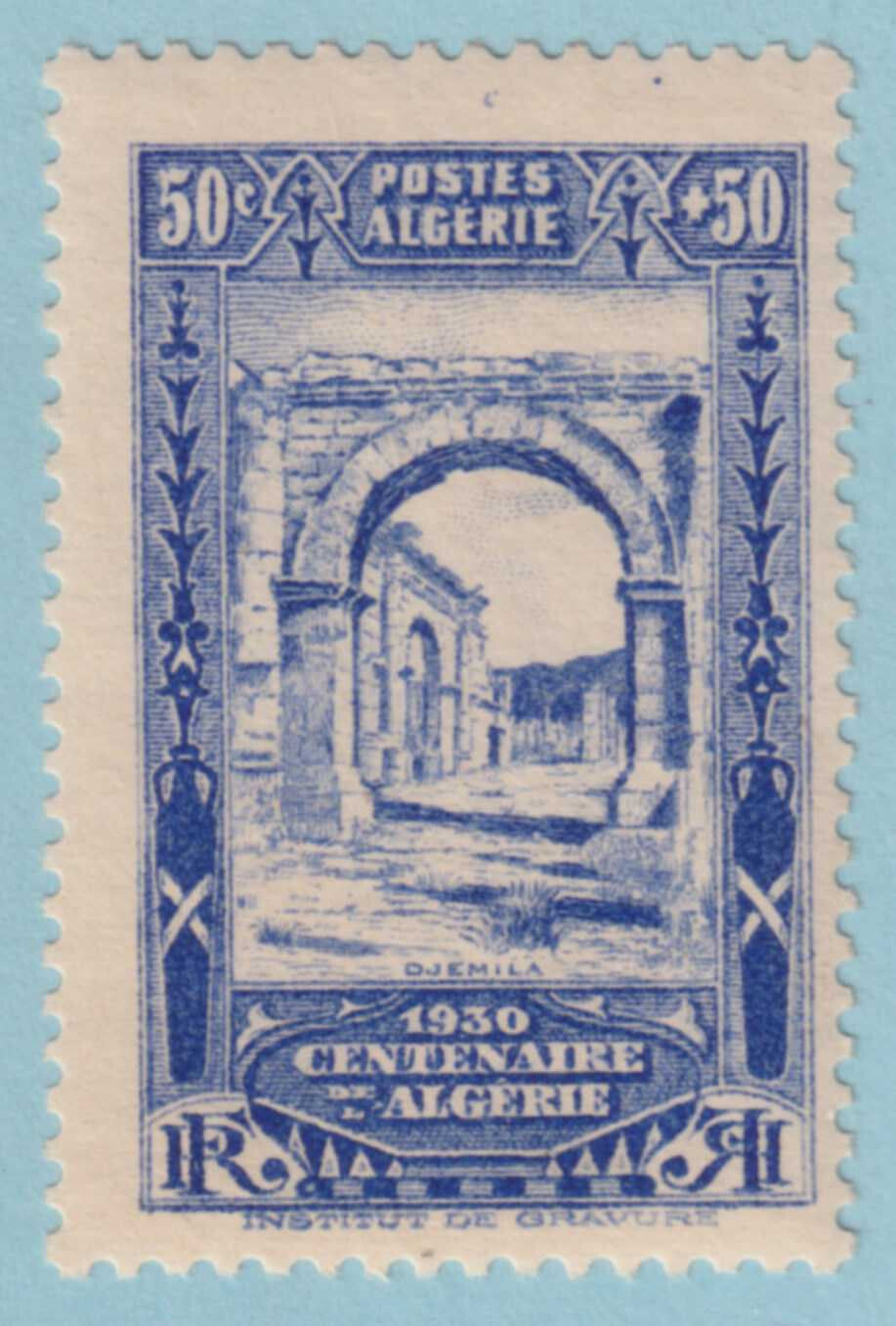 ALGERIA B20 SEMI-POSTAL MINT HINGED OG * NO FAULTS VERY FINE! - AQB