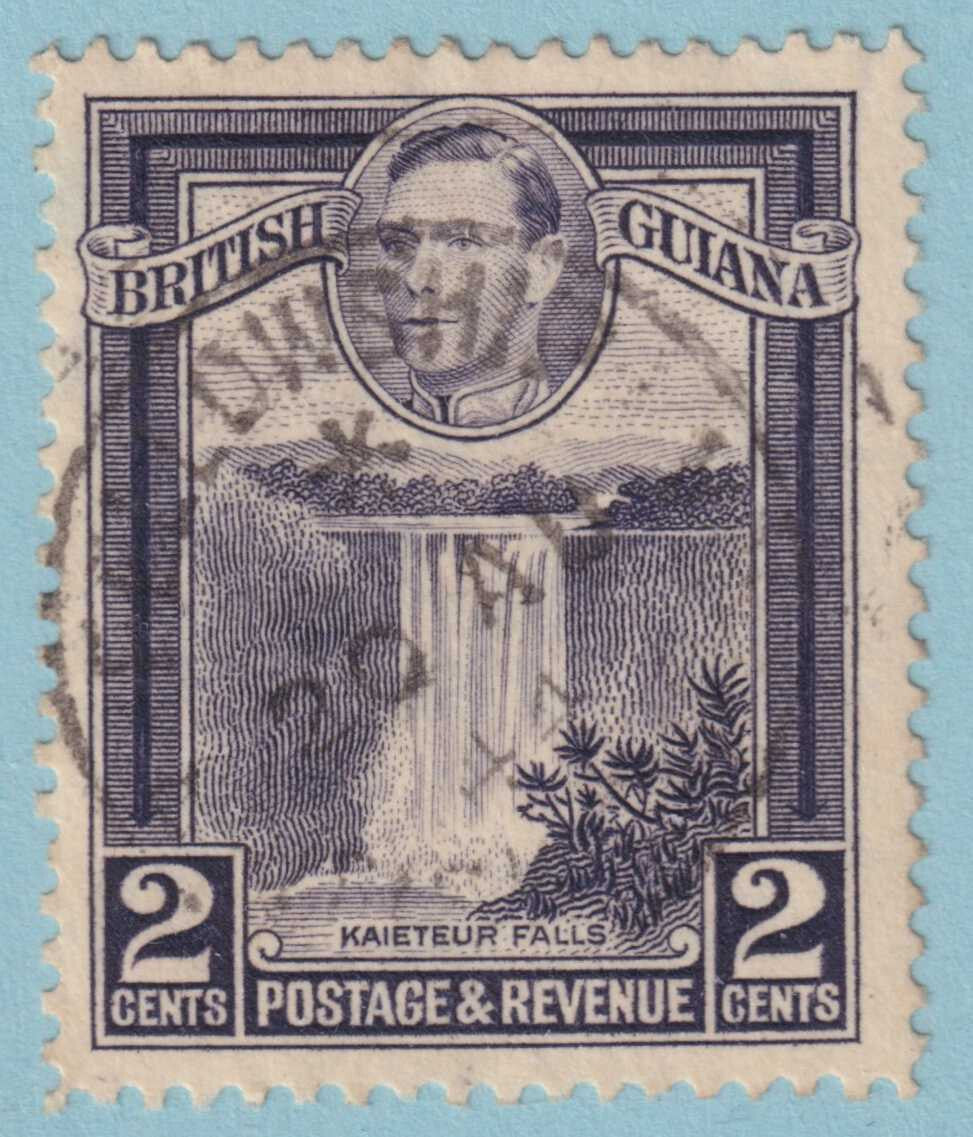 BRITISH GUIANA 231 USED - "FELLOWSHIP" CANCEL - NO FAULTS VERY FINE! - MBH
