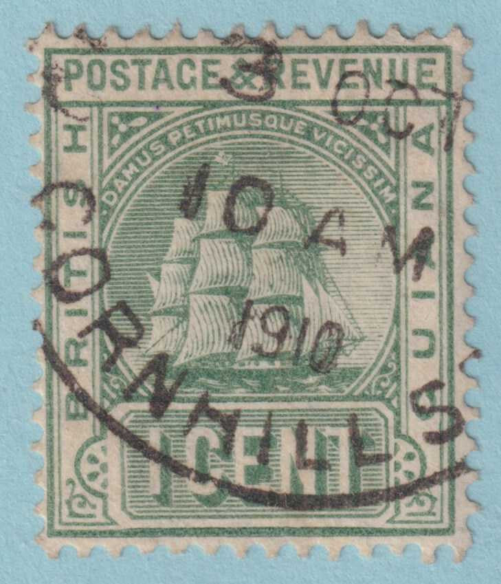 BRITISH GUIANA 160 USED - "CORNHILL" CANCEL - NO FAULTS VERY FINE! - SFD