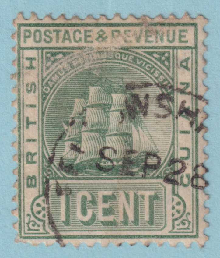 BRITISH GUIANA 160 USED - "FELLOWSHIP" CANCEL - NO FAULTS VERY FINE! - ZOP