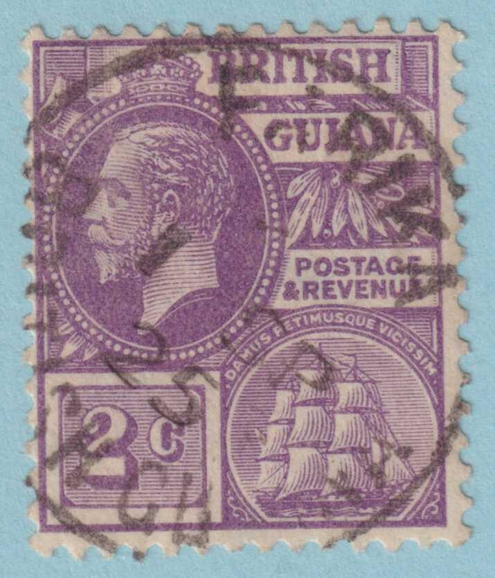 BRITISH GUIANA 193 USED - "PARIKA" CANCEL - NO FAULTS VERY FINE! - XAV