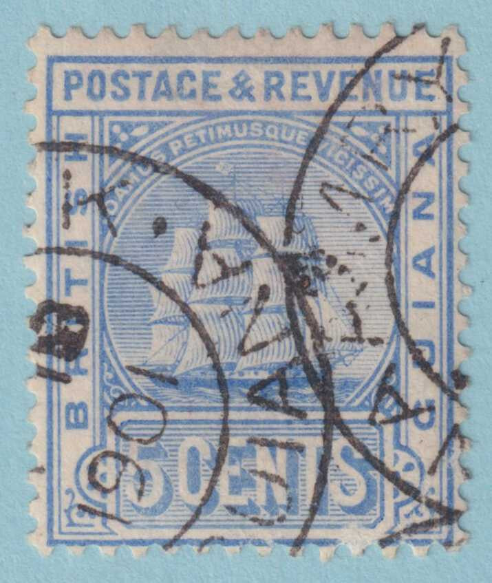 BRITISH GUIANA 136 USED - "METENMEERZORG" CANCEL - NO FAULTS VERY FINE! - RQC