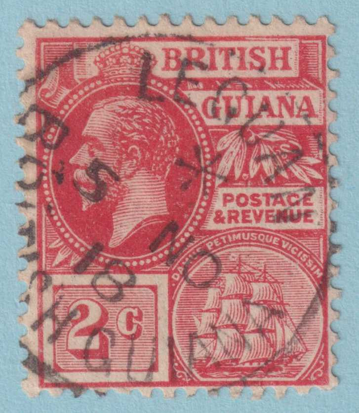 BRITISH GUIANA 179 USED - "LEGUAN" CANCEL - NO FAULTS VERY FINE! - FHF
