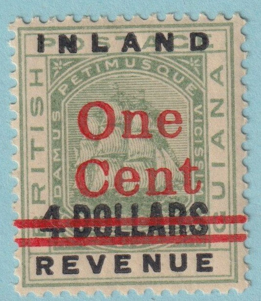 BRITISH GUIANA 151 SMALL 4 MINT NEVER HINGED OG ** NO FAULTS VERY FINE! - GRP