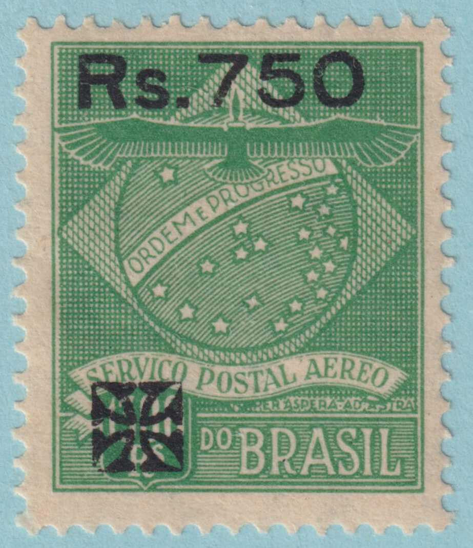 BRAZIL 1CL13 AIRMAIL SEMI-OFFICIAL MINT HINGED OG * CONDOR SYNDICATE - PJR