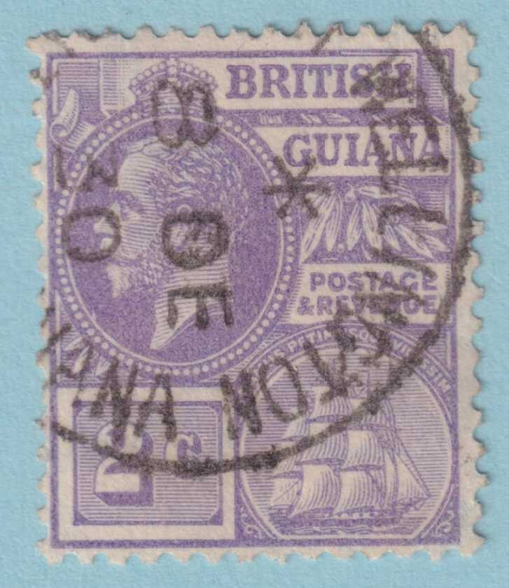BRITISH GUIANA 193 USED - "FORT WELLINGTON" CANCEL - NO FAULTS VERY FINE! - NSG