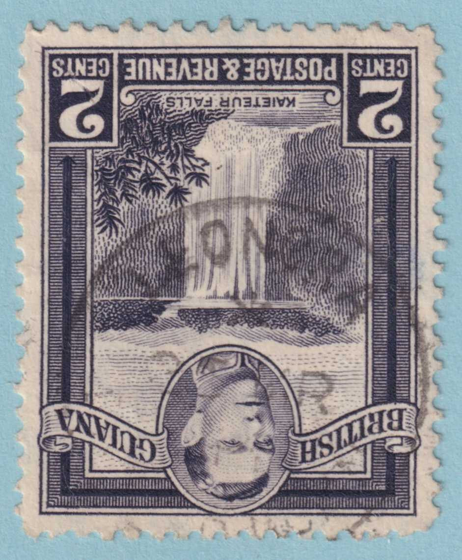 BRITISH GUIANA 231 USED - "LEONORA" CANCEL - NO FAULTS VERY FINE! - DGG