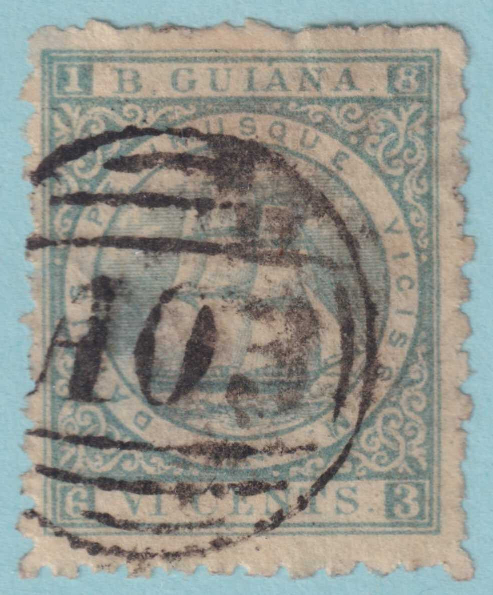 BRITISH GUIANA 67 USED - NO FAULTS VERY FINE! - MHG