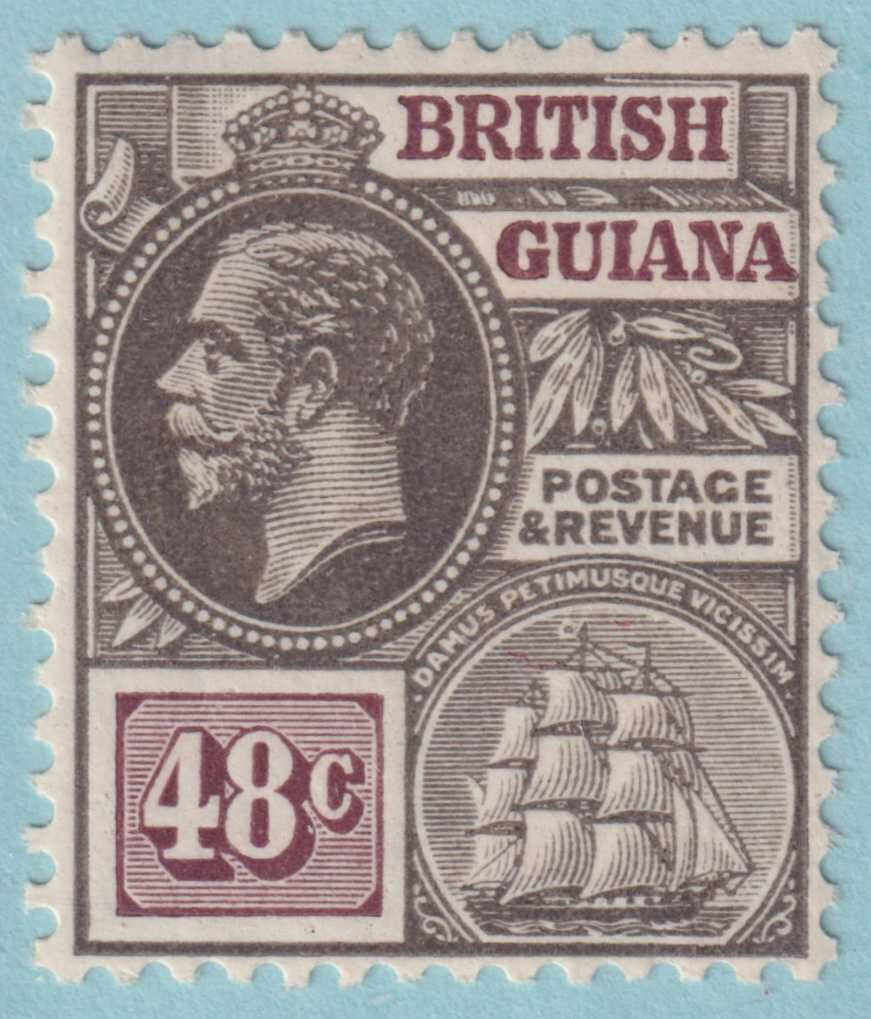 BRITISH GUIANA 198 MINT HINGED OG * NO FAULTS VERY FINE! - KBE