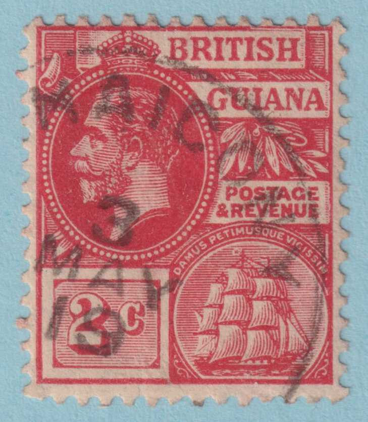 BRITISH GUIANA 179 USED - "MAHAICONY" CANCEL - NO FAULTS VERY FINE! - PIG