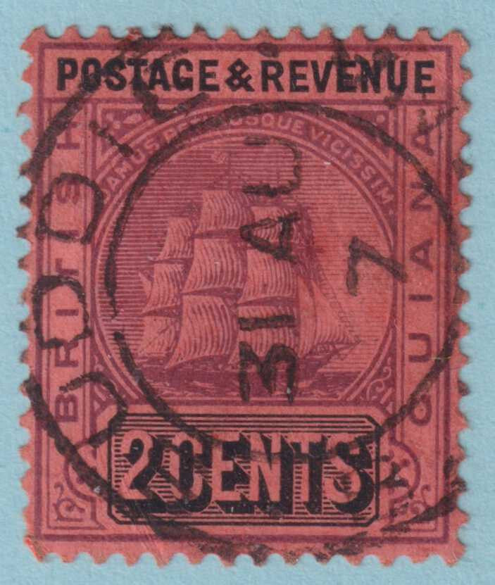 BRITISH GUIANA 161 USED - "SUDDIE" CANCEL - NO FAULTS VERY FINE! - SVU