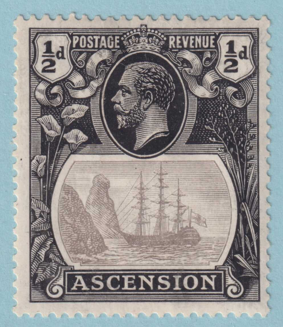 ASCENSION 10 MINT HINGED OG * NO FAULTS VERY FINE! - GRG