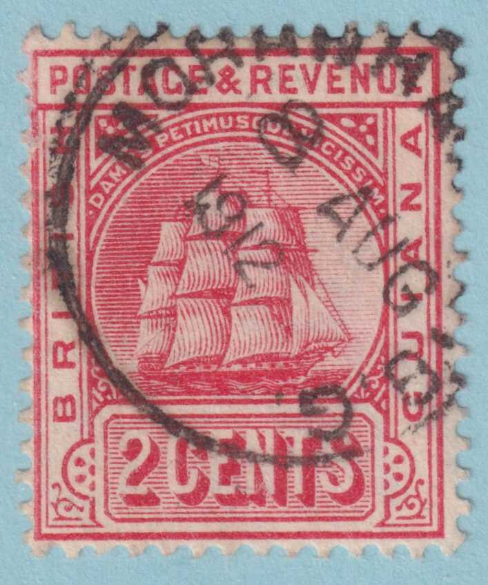 BRITISH GUIANA 172b USED - "MORAWHANNA" CANCEL - NO FAULTS VERY FINE! - ZLK