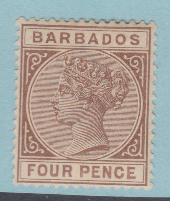 BARBADOS 65 MINT HINGED OG * NO FAULTS VERY FINE! - ZXE